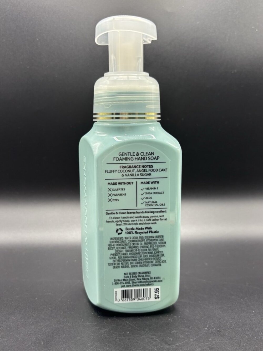 Bath & Body Works Coconut Angel Cake Gentle Foaming Hand Soap 8.75 oz Bakery - Picture 6 of 16